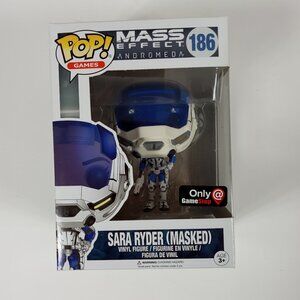 Funko Sara Ryder Masked #186 Gamestop Exclusive Mass Effect